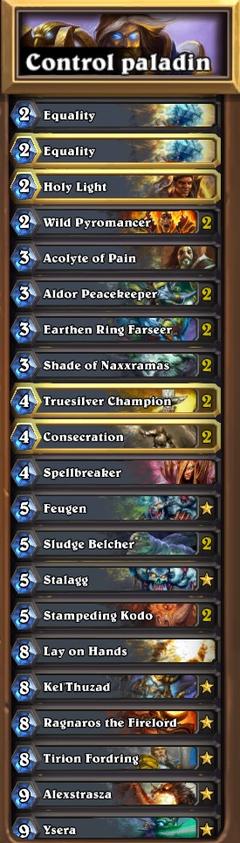  Paladin Deckleriniz/Stratejileriniz