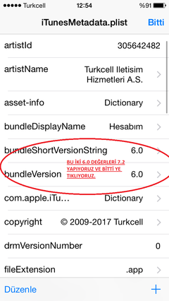 Turkcell Uygulamasını Düşük ios Sürümlerde Kullanmak