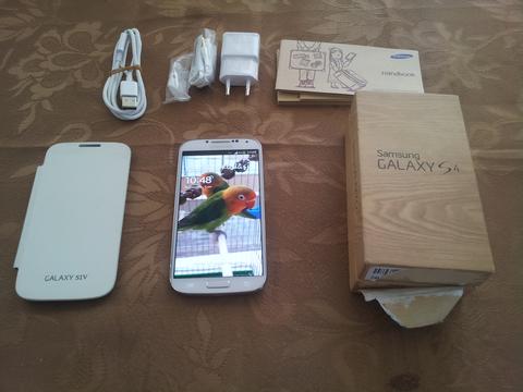 1 AYLIK GALAXY S4+FULL KUTU+FLİP COVER+1300 TL