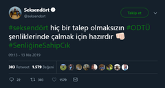 ODTÜ Rektörlüğü'nün bahar şenliklerini iptal kararına çok sayıda sanatçıdan tepki