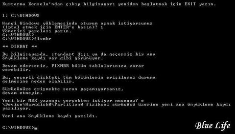 Linuxu, Windows Yüklü Diskten Kaldırmak & MBR Sorunları... Resimli Anlatım ...