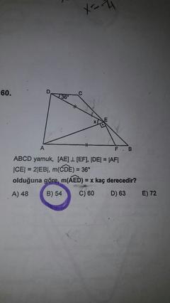 Geometri Sorusu (Zor)