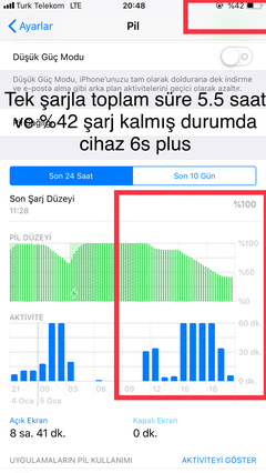 DEJİ İLE İOS11 - 7 SAAT 45DK KULLANIM!!