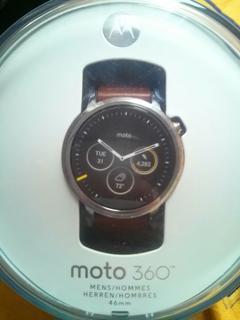  Son 1 Adet SIFIR Moto 360 v2 46mm Cognac Leather Akıllı Saat TR Priz 1250 TL