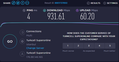 Platine 1 hafta 500Mbps