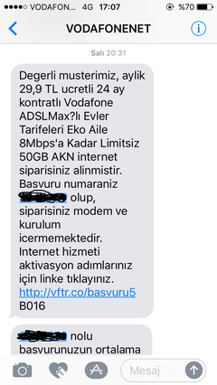 Turknet'in 15 Gündür Bağlayamadığı İnterneti, Vodafone 4 Günde Bağladı [SS'li]