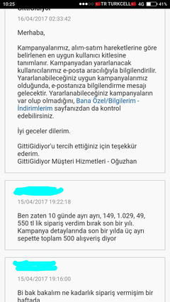 GİTTİGİDİYOR KAZANANLAR KULÜBÜ AÇILDI