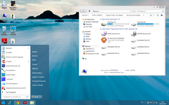 Windows 7 için Windows 8 Teması