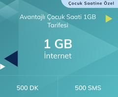Türk Telekom MediaMarkt Akıllı Saat 1 GB Tarifesi (26₺)