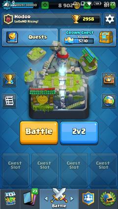 Clash royale A10 6 EFSANEVİ Lİ HESAP 15 LİRA