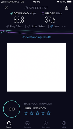 TÜM OPERATÖRLER 4,5G HIZ TESTİ [ANA KONU] 5G YE DOĞRU ADIM ADIM