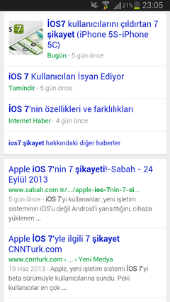 iOS 7 kullanım oranı %60'ı aştı