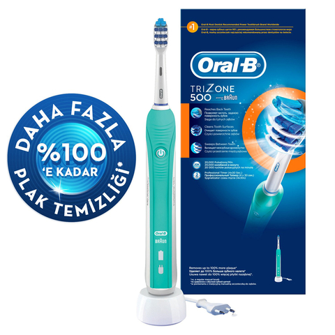 Oral-B-Braun Trizone 500 Şarjlı Diş Fırçası CarrefourSa Kampanya