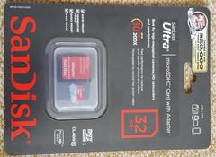  Sandisk 32 gb Class 10 Micro SD, SD adaptörlü