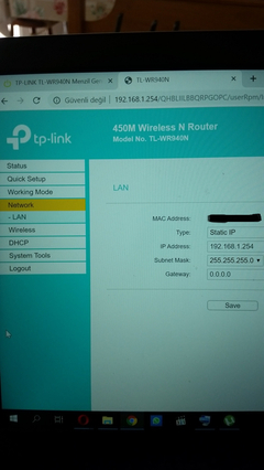 TP-LINK TL-WR940N Menzil Genişletici- AsusDSL AC51 anlaşmazlığı1 