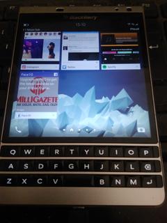 Satılık BLACKBERRY PASSPORT SILVER EDITION(satıldı)