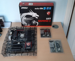 SATILDI // INTEL I7 4770 + MSI H97 GAMING 3 + 16 GB  1600 MHZ CL9 DDR3 CRUCIAL BALLISTIX 