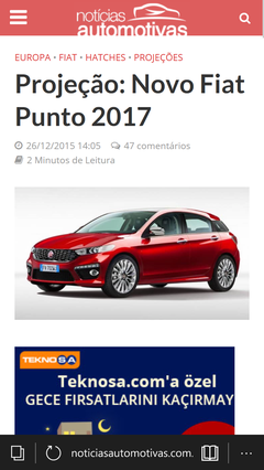 2017 Fiat Punto geliyor