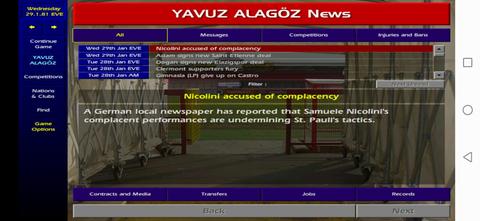 Championship Manager 01/02 Güncel Kadrolarla Android Cihazlarda Oynama Rehberi (Yenilendi)