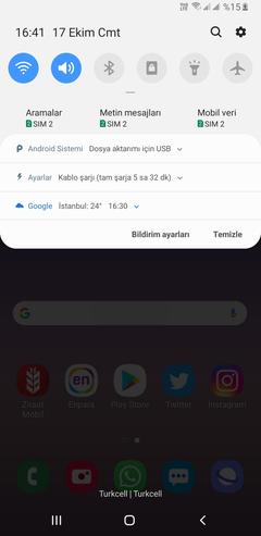 SAMSUNG NOTE 8 N9500 - KUTULU - FATURALI - 2.600 TL - TAKAS