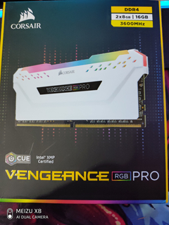 Corsair Vengeance Pro RGB 16Gb (2x8) 3600 MHz Cl18 3 Haftalık