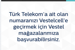 VESTELCELL [ANA KONU] (Kapandı)