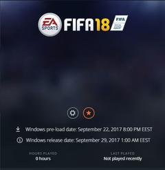 Fifa 18 [PC] Origin CD-Key Sipariş | İLK UPDATE GELDİ !!!