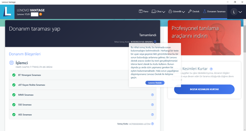 Lenovo Legion Y520 Kullanıcı Platformu