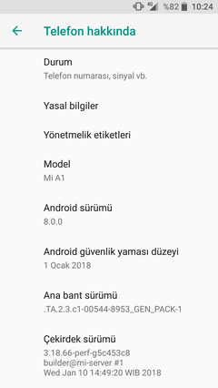 Xiaomi Mi A1 Ana Konu &  Kullanıcı Kulübü