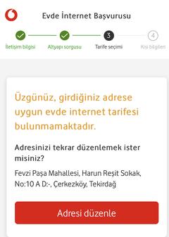 Vodafone Fiber Başvuru Noktası