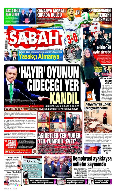 HAYIR'IN GİDECEĞİ YER KANDİL'DİR