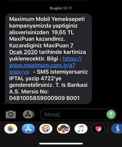 En uzun gece Maximum Yemeksepeti harcadığınız kadar puan