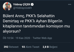 Bülent Arınç'ın Sözlerine Akpliler Twitter'dan Büyük Tepki Gösterdi