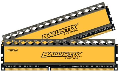 Satıldı Crucial Ballistix 2x8 16GB DDR3 1600 mhz CL8