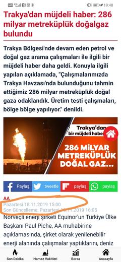 Cumhurbaşkanı Erdoğan, keşfedilen yeni doğal gaz rezervi miktarını açıkladı