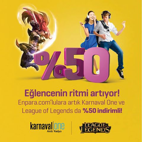 Enpara ile %50 İndirimli Riot Points