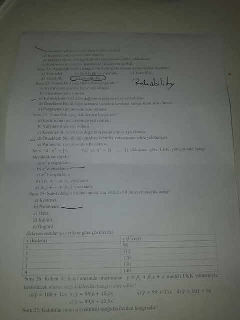 Ekonometriden anlayan var mı.