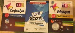 LYS 0 kitaplar ucuza TM, biyoloji, fizik, sözel 