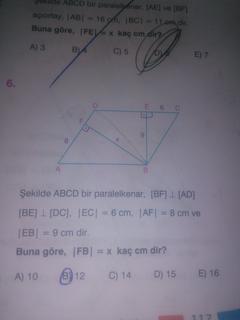 Paralelkenar Soruları