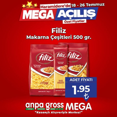 Anpa Gross İndirimleri (TÜM MAĞAZALAR INSERT EKLENDI) (İstanbul Avrupa Yakası)