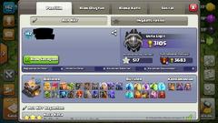 TH11 142 level [5250 taşlı], TH9 109 level [2500 taşlı]