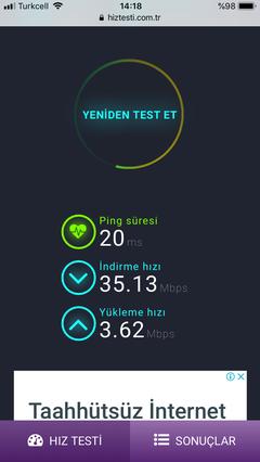 AKN’Lİ AKN’SİZ İNTERNET HIZI TESTİ