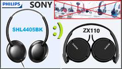 Sony Mdr ZX310 vs Philips SHL3160 ???