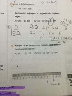 Matematik sorusu