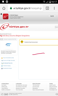 Gss kayitli degil miyim?  Anlayamadim