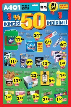  A101 - (29 Eylül - 26/02 - 01 Ekim)