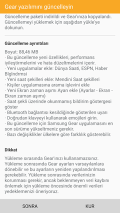  GEAR S2 ANA KONU (İZLENİMLER-TAVSİYELER)