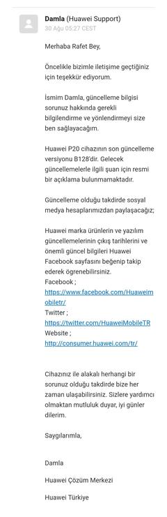 Huawei P20 [ANA KONU] HarmonyOS Güncellemesi Alacağı Duyuruldu !!!