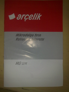  SATILIK ARÇELİK MD 574 MİKRODALGA FIRIN SIFIR