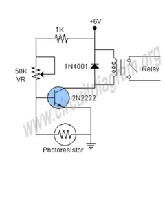 2n2222 fotoresistörlü ışık sensör devresi yardım